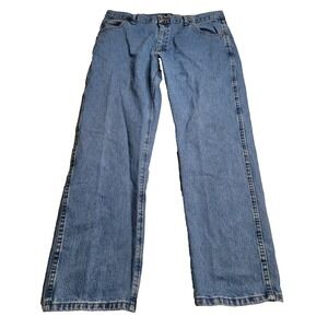 Wrangler 47MWZ Regular Fit Blue Jeans Men's 38x32